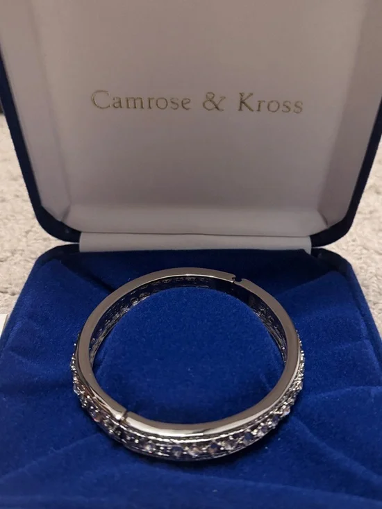 Camrose & Kross Jacqueline Kennedy “JBK” Crystal Bracelet w/ Box & COA
